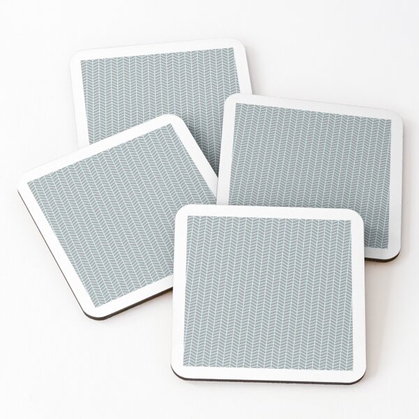 Item preview, Baby-Blue & Grey Herringbone Chevron Arrow Grid Borderless Blueprint designed and sold by Alchemy-A-La-G.