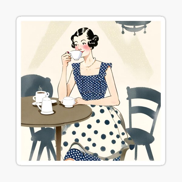 Item preview, vintage housewife designed and sold by Goddess Universe Energy.