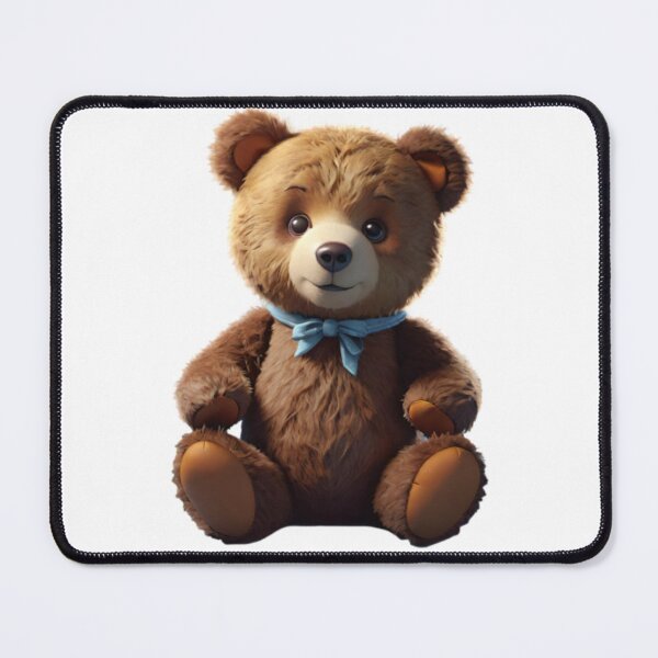 Item preview, Animal, Bear, Brown, Sweety, Stuffed Toy, Teddy Bear, Blue, Sweet, Cuddly Toy designed and sold by Ciarka.