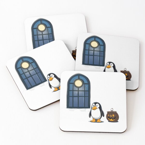 Item preview, Door to Door Seller Cutie Halloween Penguin designed and sold by omerfdln34.