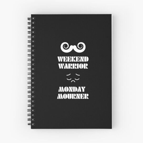 Item preview, Weekend Warrior - Monday Mourner designed and sold by mavesapparel.