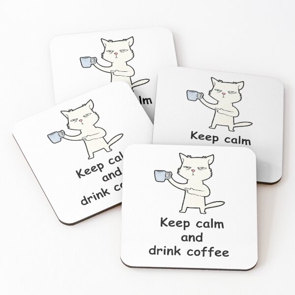 Item preview, Keep calm and drink coffee designed and sold by OCNau.