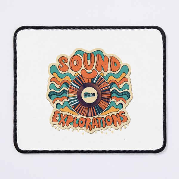 Item preview, Sound Explorations Vinyl Disc Design designed and sold by NiftyWrx.