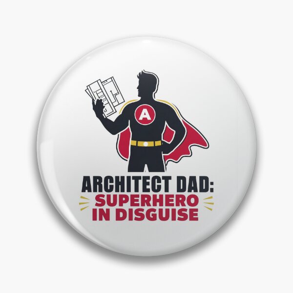 Item preview, Architect Dad: Superhero In Disguise designed and sold by DomTeesHaven.