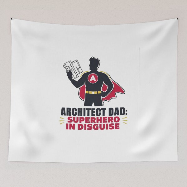 Item preview, Architect Dad: Superhero In Disguise designed and sold by DomTeesHaven.