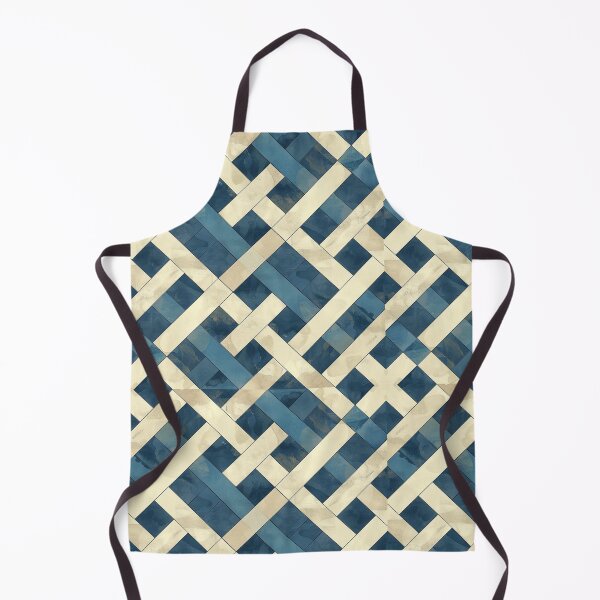 Item preview, blue white woven pattern design designed and sold by BartHugoKnight.