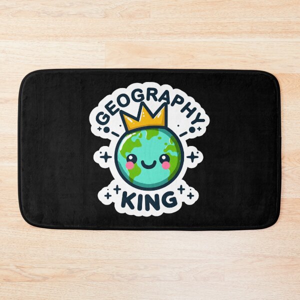 Item preview, Geography King designed and sold by BluRockDesigns.