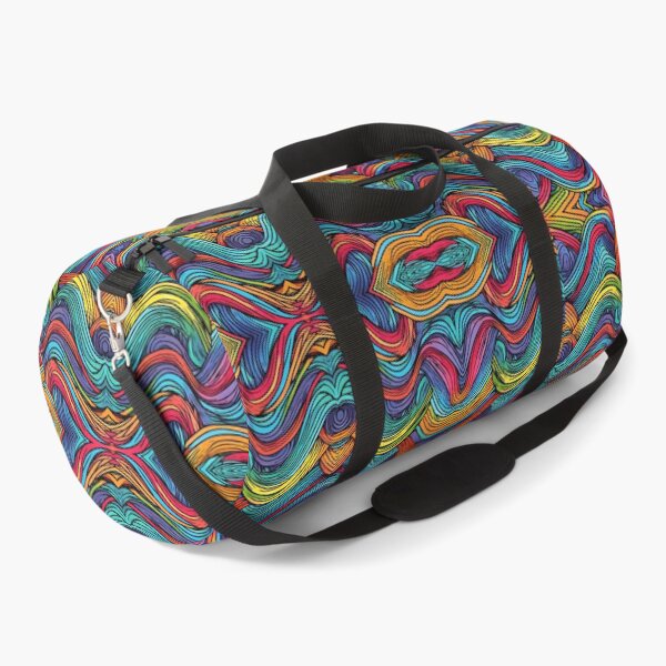 Item preview, Rainbow Waves Pattern designed and sold by letsgetinspired.