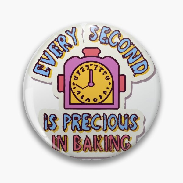 Item preview, Baking Time Wisdom Pixel Art Sticker designed and sold by NiftyWrx.
