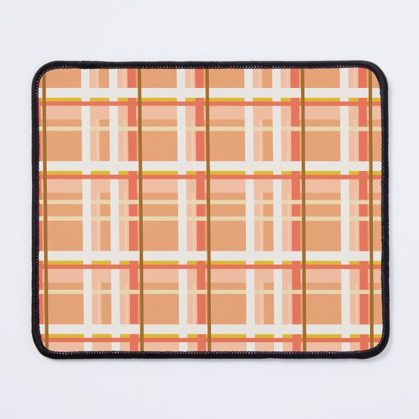 Artikelvorschau, Geometrisches orangefarbenes Karo entworfen und verkauft von Ldydesign.