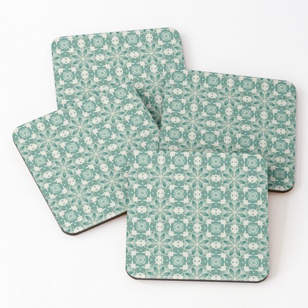 Item preview, Green and Beige seamless pattern designed and sold by Fantacaroo Designs.