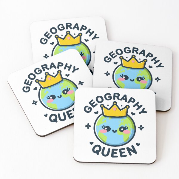 Item preview, Geography Queen designed and sold by BluRockDesigns.
