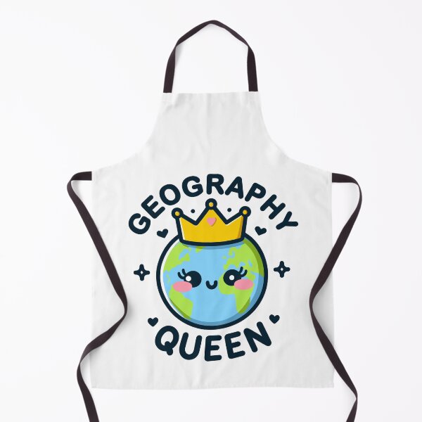 Item preview, Geography Queen designed and sold by BluRockDesigns.