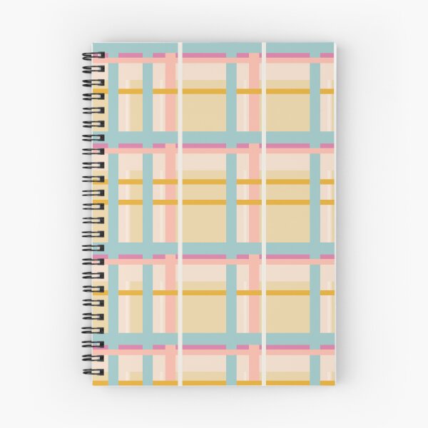 Aperçu de l'œuvre Plaid pêche géométrique créée et vendue par Ldydesign.