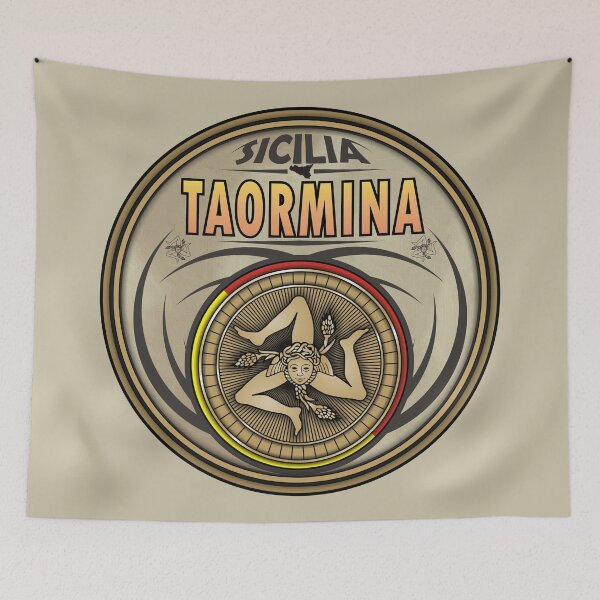 Item preview, Taormina Sicilia Sicily trinacria symbol designed and sold by antonietta40.