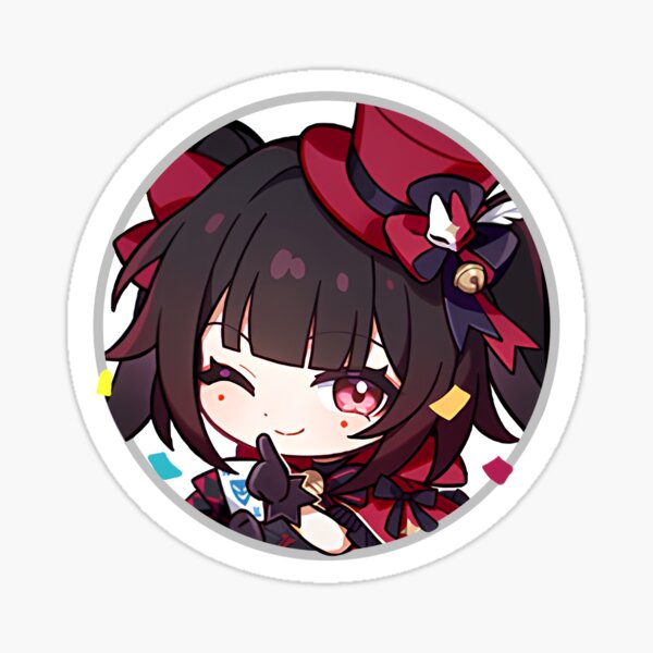 Chibi Sparkle Sticker