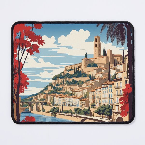 Item preview, Beziers France Vintage Travel Tourism designed and sold by TravelersGems.