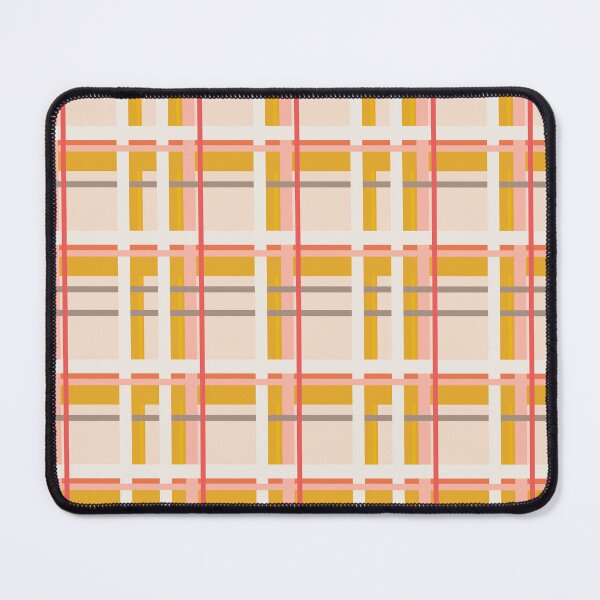 Item preview, Geometric Goldenrod Plaid designed and sold by Ldydesign.