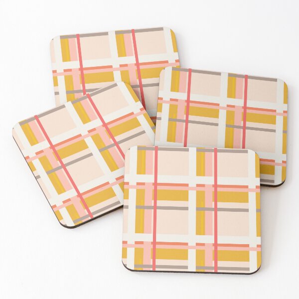 Item preview, Geometric Goldenrod Plaid designed and sold by Ldydesign.