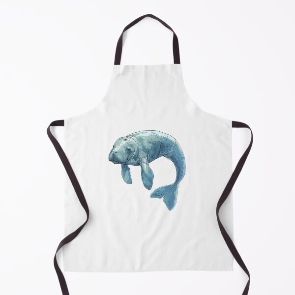 Item preview, Gentle Giant of the Sea: Manatee Illustration designed and sold by NatureSyllabus.