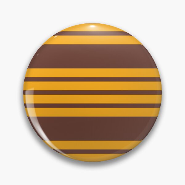 Item preview, Retro vintage color stripes- yellow on brown designed and sold by TalBright.