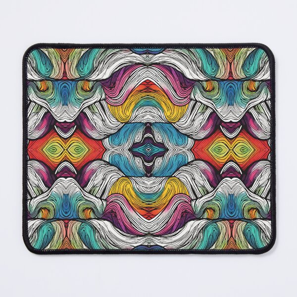 Item preview, Rainbow Waves Pattern designed and sold by letsgetinspired.