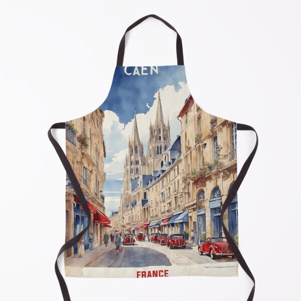 Item preview, Caen France Vintage Travel Tourism  designed and sold by TravelersGems.