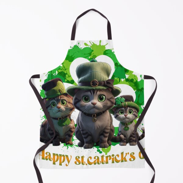 Item preview, Happy St Catricks Day Cat Humor St. Patrick’s Day Kitten designed and sold by Mkdajeweler.