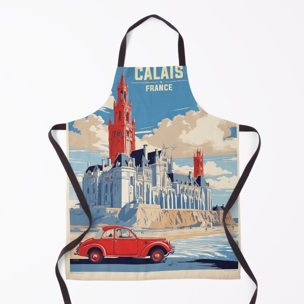 Item preview, Calais France Vintage Travel Tourism  designed and sold by TravelersGems.