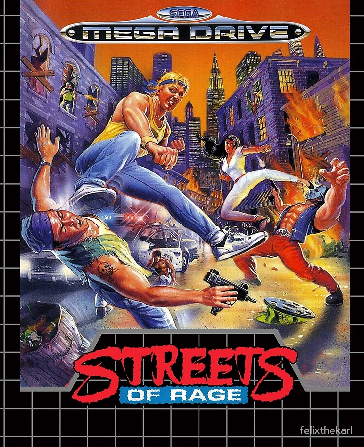 Sega Genesis Streets of Rage 1.