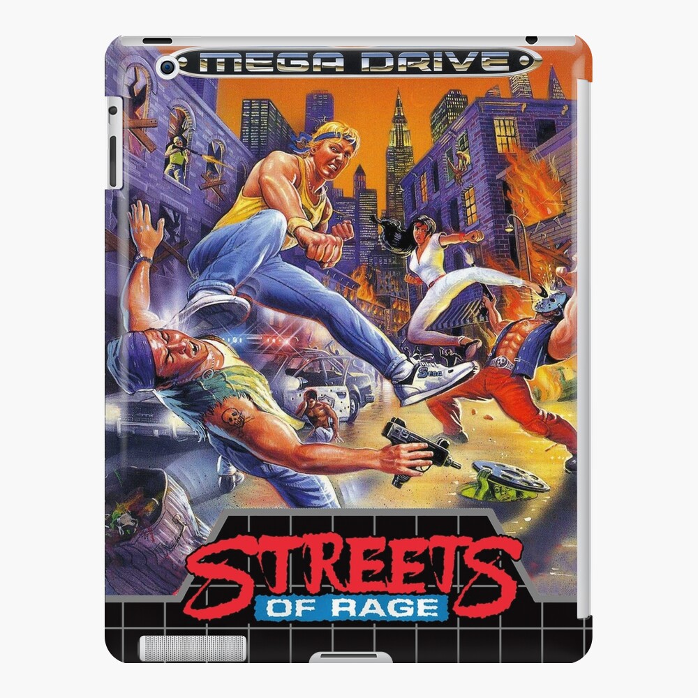 Streets of Rage Mega Drive/Genesis Cover iPad Case & Skin