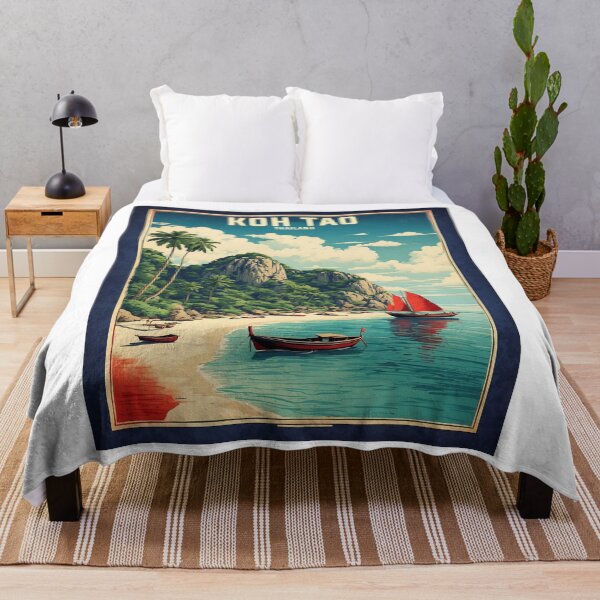 Item preview, Koh Tao Thailand Vintage Tourism  designed and sold by TravelersGems.