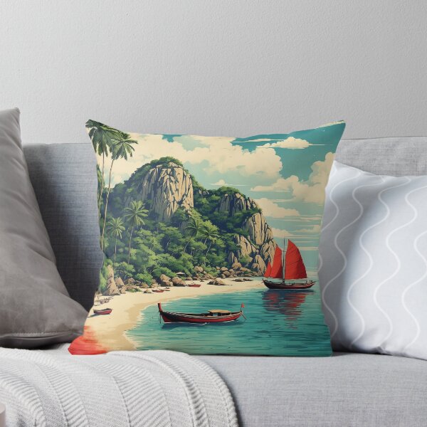 Artikelvorschau, Koh Tao Thailand Vintage Tourismus entworfen und verkauft von TravelersGems.