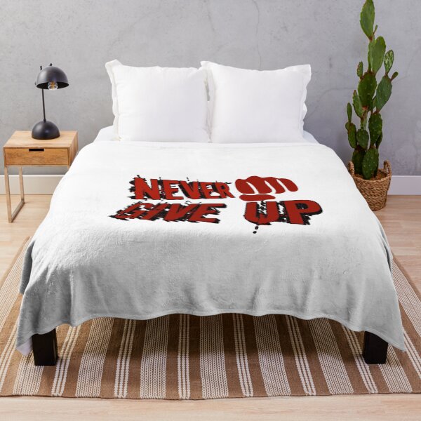 Item preview, Never Give Up quotes designed and sold by Hadebest-Design.