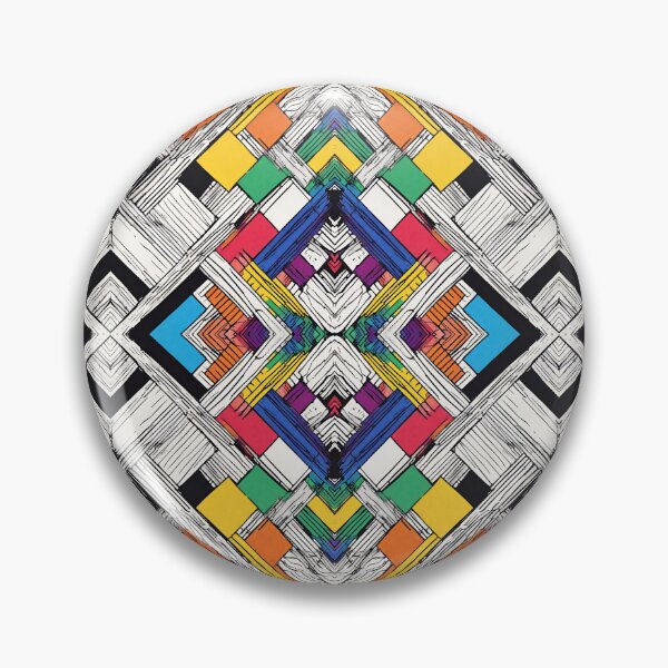 Item preview, Rainbow Mosaic Pattern designed and sold by letsgetinspired.