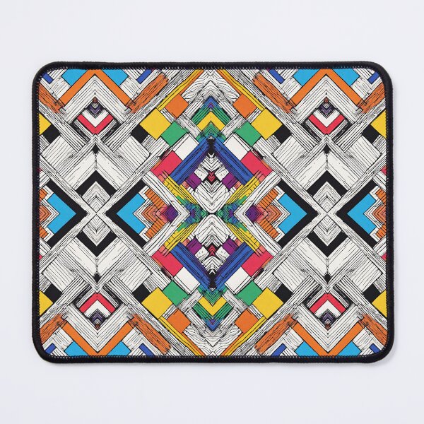 Item preview, Rainbow Mosaic Pattern designed and sold by letsgetinspired.