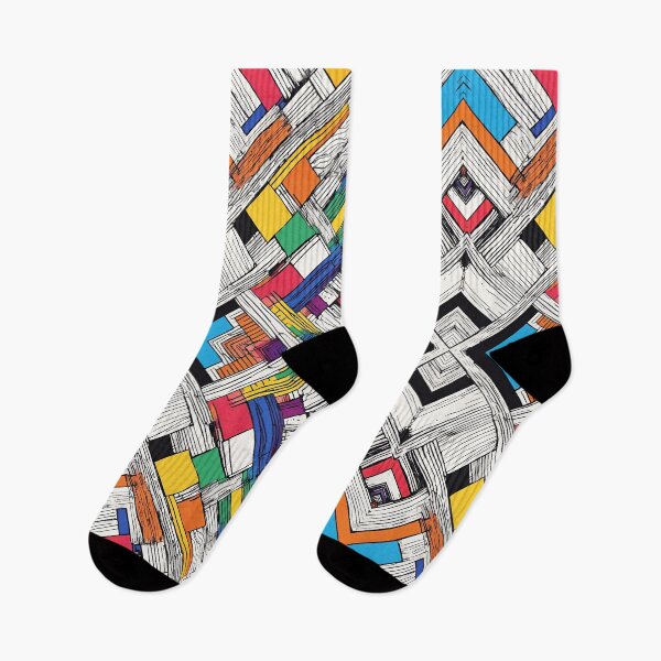Item preview, Rainbow Mosaic Pattern designed and sold by letsgetinspired.
