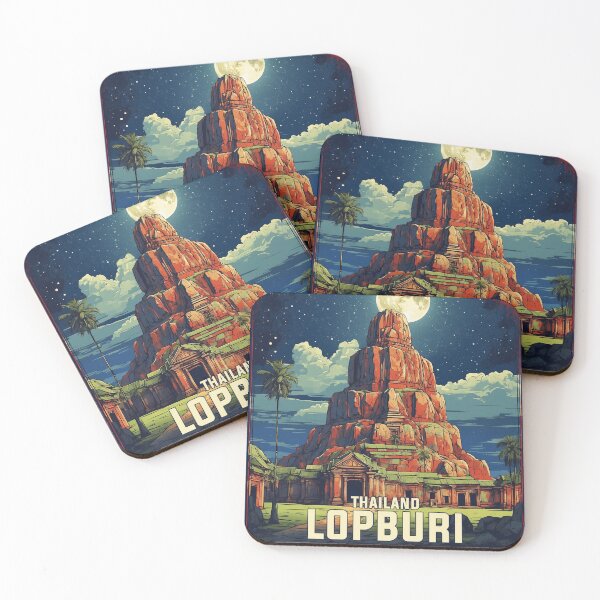 Item preview, Lopburi Thailand Vintage Tourism  designed and sold by TravelersGems.