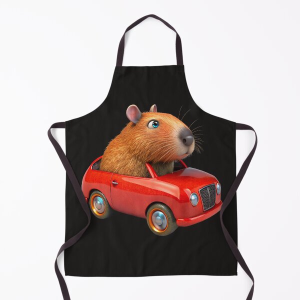 Item preview, Capybara In Car designed and sold by elynne9.