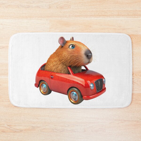 Item preview, Capybara In Car designed and sold by elynne9.