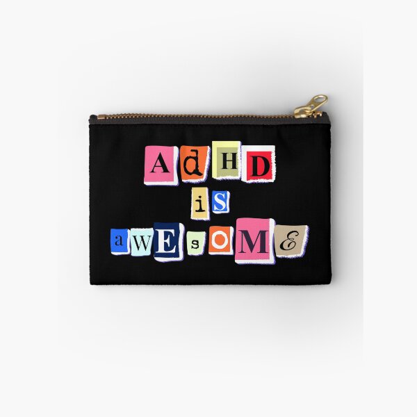 Item preview, ADHD is Awesome: A Funny Quote Celebrating Aspie Neurodiversity and Ending Stigma for ADHD Awareness Month designed and sold by artworkathome.