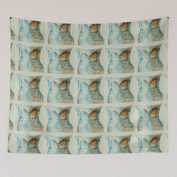 Item preview, half owl designed and sold by Gerardo Segismundo.