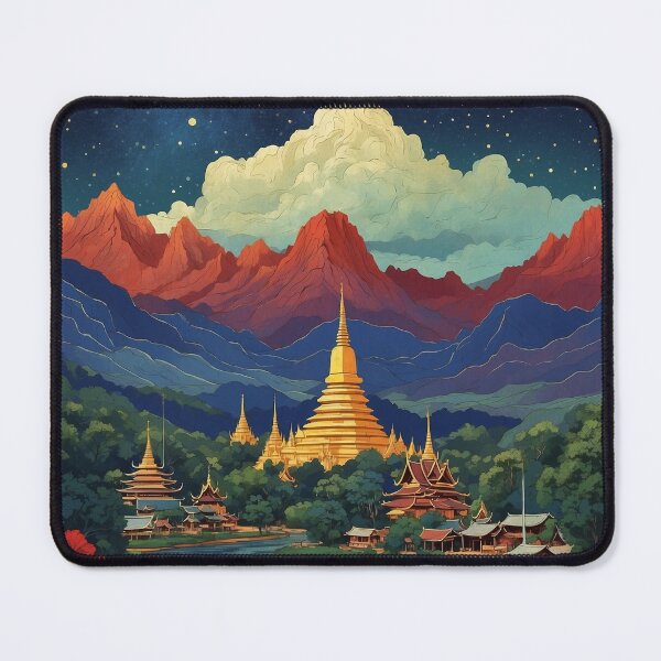 Item preview, Mae Hong Son Thailand Vintage Tourism designed and sold by TravelersGems.