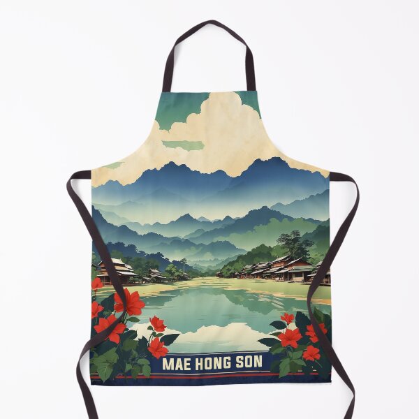 Item preview, Mae Hong Son Thailand Vintage Tourism  designed and sold by TravelersGems.