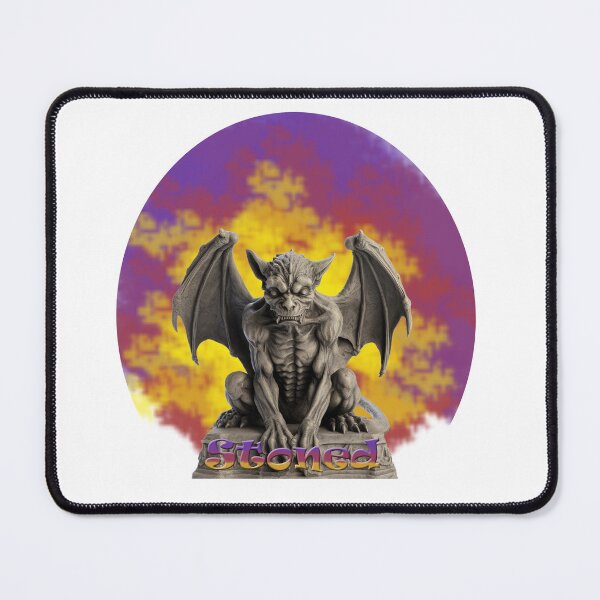 Item preview, Gargoyle stoned art with dramatic background. designed and sold by FaganStudio6696.
