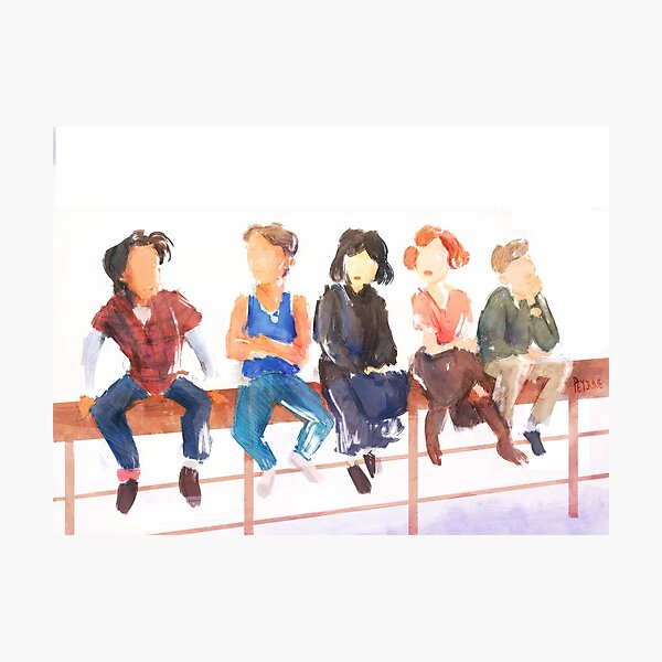 Item preview, The Breakfast Club designed and sold by peyjune.