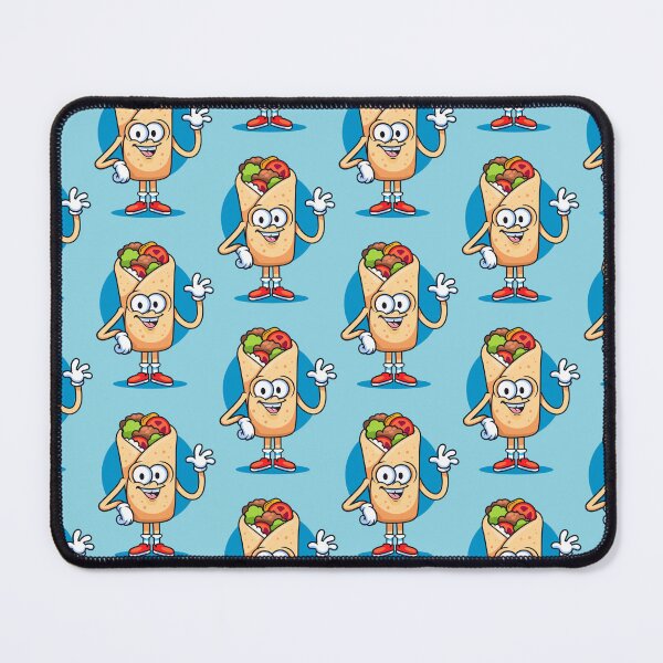 Item preview, Burrito cartoon sticker designed and sold by tqueen.