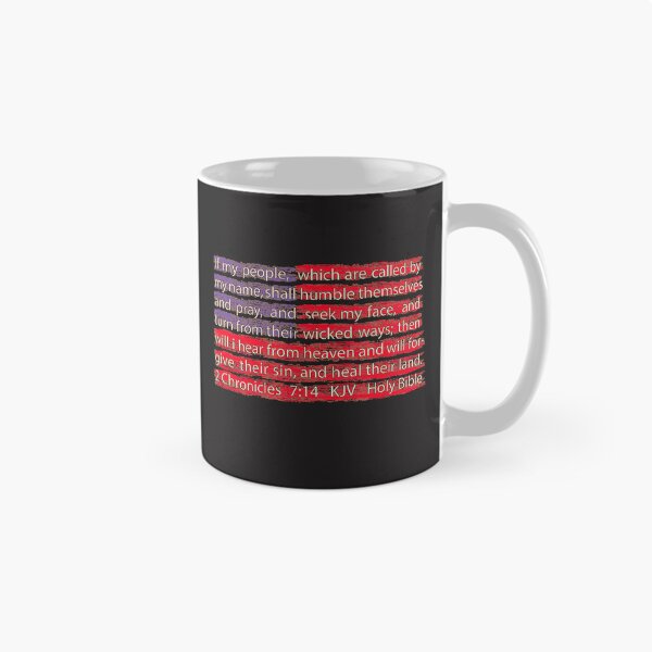 Item preview, American Flag Christian Scripture 2 Chronicles 714 designed and sold by GuillermoWMoody.