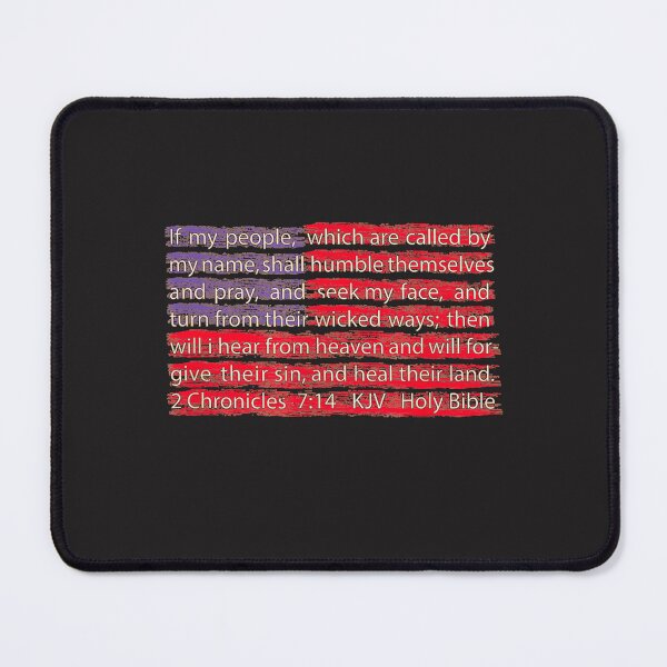 Item preview, American Flag Christian Scripture 2 Chronicles 714 designed and sold by GuillermoWMoody.