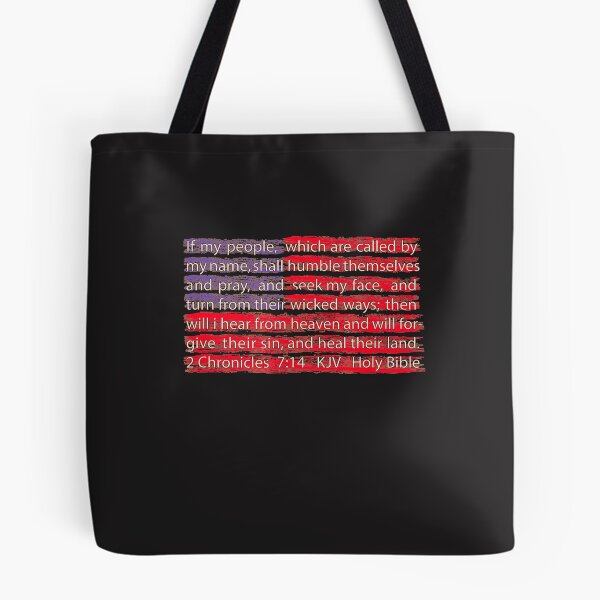 Item preview, American Flag Christian Scripture 2 Chronicles 714 designed and sold by GuillermoWMoody.